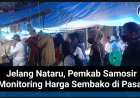 Jelang Nataru Pemkab Samosir Monitoring Harga dan Pasokan Barang