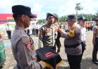 Polres Padang Lawas Gelar Apel Gelar Pasukan Ops Lilin Toba 2024