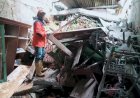 Enam Rumah Warga Rusak Tertimbun Longsor