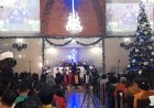 Misa Natal di HKBP Sudirman Medan Berlangsung Khidmat, Arus Lalu Lintas Lancar