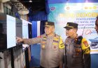 Kapolres dan Ketua Tim Supervisi Ops Lilin Mabes Polri Cek Pos Pelayanan di Pelabuhan Tanjung Priok