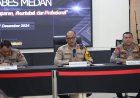 Catatan Akhir Tahun, Polrestabes Medan Sebut Tingkatkan Keamanan di Tahun Mendatang