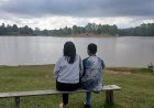 Keindahan Wisata Aek Natonang di Puncak Pulau Samosir