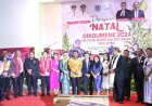 Perayaan Natal Oikumene Kota Binjai 2024 Berlangsung Penuh Sukacita