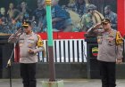Kapolrestabes Medan Pimpin Apel Persiapan Pengamanan Malam Tahun Baru 2025