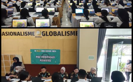 1844 CASN ikuti SKB Kejaksaan RI di Kejati Sumut