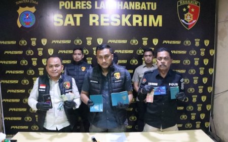 Polres Labuhanbatu Ungkap Kasus TPPO Modus Kerja di Malaysia