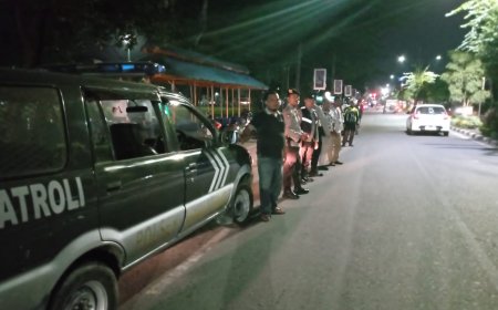 Patroli Jam Rawan, Polres Binjai Prioritaskan Antisipasi Begal dan Geng Motor