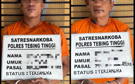 Miliki Sabu, Sopir dan Buruh di Tebing Tinggi Ditangkap Polisi
