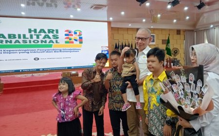 Pemprov Sumut Dukung Lingkungan Ramah dan Inklusif bagi Penyandang Disabilitas pada Hari Disabilitas Internasional