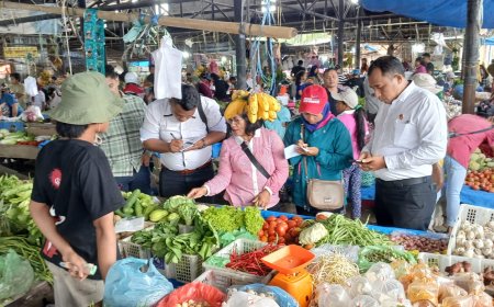 Jelang Nataru, Polres Pakpak Bharat dan Tim Gabungan Monitoring Ketersediaan Sembako, Gas LPG, dan Pupuk Subsidi