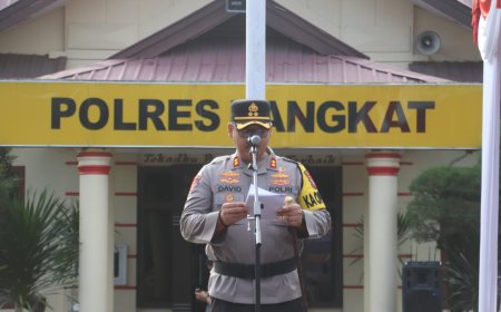 Polres Langkat Siap Amankan Natal dan Tahun Baru