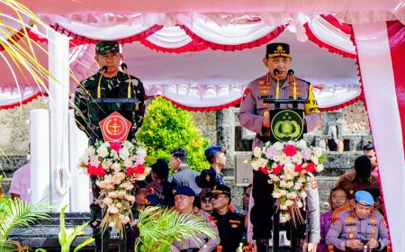 Amankan Nataru, Kapolri dan Panglima TNI Pimpin Operasi Lilin 2024