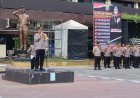 Kombes Anhar Arlia Rangkuti Pimpin Apel Terakhir sebagai Wakapolrestabes Medan