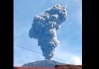 Gunung Marapi Erupsi, Semburan Vulkanik Setinggi 1 KM