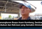 Penangkaran Buaya Asam Kumbang, Destinasi Edukasi dan Rekreasi yang Semakin Diminati