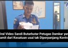 Viral Video Damkar Sandi butar-butar Pamit dari Satuan usai tak Diperpanjang Kontraknya