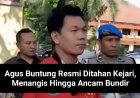 Resmi Ditahan, Agus Buntung Menangis Histeris Ancam Bunuh Diri