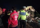 Kereta Tabrak Truk di Masaran Sragen: Kondisi Ringsek, Sopir Luka Berat