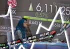 IHSG Menguat Naik 39,71 Poin ke Level 7.104,29 di Akhir Perdagangan Sesi I