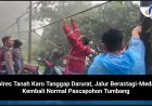 Polres Tanah Karo Tanggap Darurat, Jalur Berastagi-Medan Kembali Normal Pascapohon Tumbang