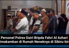 Personel Polres Dairi Bripda Fahri Al Azhari Dimakamkan di Rumah Neneknya di Sibiru-biru