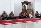 Bentuk Karakter Anggota Polri yang Humanis, Polres Palas Gelar Binrohtal di Mesjid Al Amanah