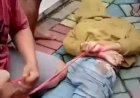 Maling Motor Babak Belur Dimassa Warga Usai Kepergok Saat Jalankan Aksinya