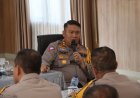 Kapolres Simalungun Pimpin Anev Kamtibmas Minggu Ketiga Januari 2025