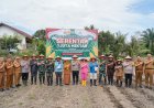 Polres Pematangsiantar Tanam Benih Jagung Serentak 1 Juta Hektare di Sumber Jaya