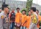 Kurang dari 1 Jam, Empat Pelaku Pencurian di Tol Medan Tembung Ditangkap Polisi