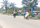 Personel Polsek Sosa Melaksanakan Pengamanan Ibadah Minggu Gereja