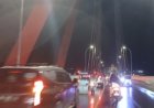Tano Ponggol Pangururan Macet Total, Pengunjung Melonjak Liburan ke Samosir