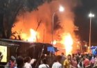 Pasar Nauli Sibolga Terbakar