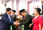 Pimpinan DPRD Samosir Angkat Sumpah Janji di Paripurna, Ini Susunannya