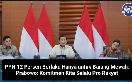 PPN 12 Persen Berlaku Hanya untuk Barang Mewah, Prabowo: Komitmen Kita Selalu Pro Rakyat