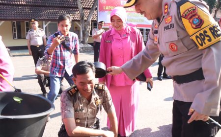 58 Personel Polres Binjai Naik Pangkat, Ada Kapolsek dan Kasi Humas, ini Daftarnya