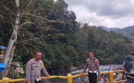 Ciptakan Rasa Aman, Polres Palas Gelar Patroli KRYD di Objek Wisata Alam Sungai Siraisan