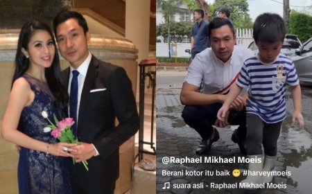 Harvey Moeis Disebut Ayah Idaman, Sikap Suami Sandra Dewi Saat Tegur Anak Bermain Genangan Air Disorot