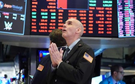 Wall Street Merosot Karena Lonjakan Pada Sesi Sebelumnya Mereda: Dow Jones Industrial Average Ditutup Melemah 68,42 Poin