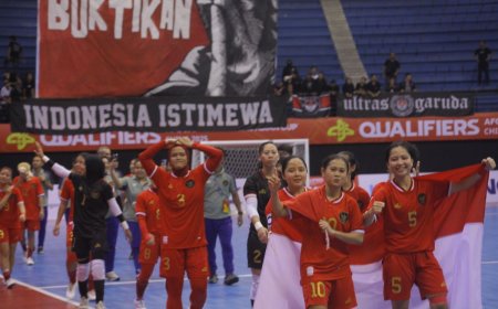 Timnas Futsal Putri Indonesia Juara Grup, Usai Kalahkan Hongkong 5-0