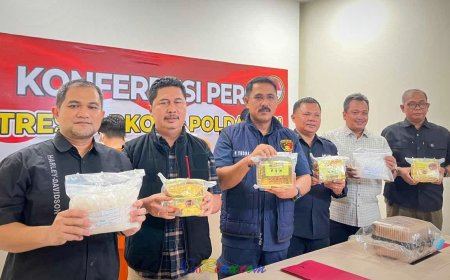 Bandar Narkoba Jaringan Internasional Ditangkap Polisi di Pelabuhan Roro, 5 Kg Sabu Disita