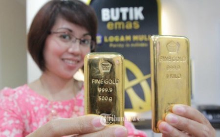 Harga Emas Spot Naik 0,3% Dilevel US$ 2.751,89 Per Ons