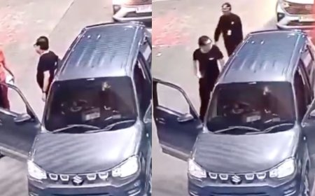 Aksi Koboi di SPBU Tol Jagorawi, Seorang Pria Todongkan Pistol ke Petugas