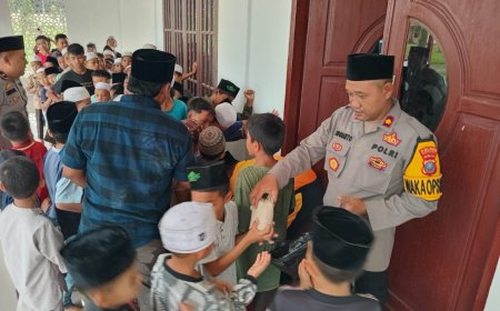 Tampung Keluhan Warga, Sat Binmas Polres Palas Gelar Jumat Curhat dan Jumat Berkah