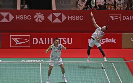 Fajar/Rian ke 4 Besar Turnamen Indonesia Masters 2025