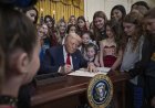 Donald Trump Teken Inpres Larang Atlet Transgender Ikut Olahraga Perempuan