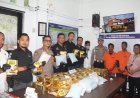 Penyelundupan 90 Kg Sabu dan Puluhan Ribu Pil Ekstasi dari Malaysia Digagalkan Polres Bengkalis