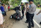 Bendum Demokrat Meninggal Usai Moge Harley Davidson yang Dikendarai Tabrakan di Jalur Pantura
