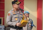 Kapolresta Deliserdang Pimpin Upacara Kenaikan Pangkat Luar Biasa